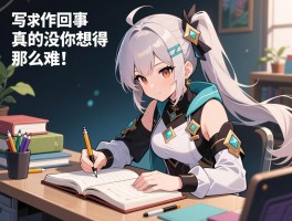 写作这回事，真的没你想得那么难！