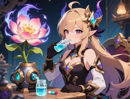 泰拉瑞亚魔力花自动喝药详解，魔力药水使用顺序与机制揭秘