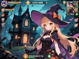 H5游戏魔女之馆视频哪里找，剧情攻略怎么看，高清实况如何下载