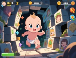 小婴儿逃出系列2通关攻略,怎么玩,所有关卡怎么过,谜题如何解