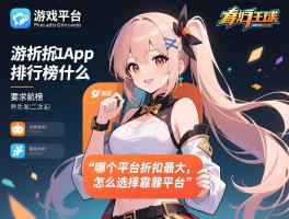 游戏平台折扣app排行榜是什么,哪个平台折扣最大,怎么选择靠谱平台