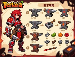 泰拉瑞亚猩红套装合成攻略，铁砧制作步骤与材料数量清单
