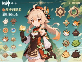 原神须弥角色突破材料大全：纳西妲提纳里多莉专属培养材料采集攻略