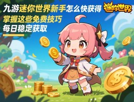 九游迷你世界新手怎么快速获得迷你币，掌握这些免费技巧每日稳定获取