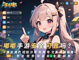 嘟嘟手游安全可靠吗？真实用户经验分享与账号交易防骗指南，平台优势与劣势全面剖析