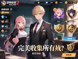 逆转检察官2多周目攻略：隐藏角色好感度与DLC特殊事件触发指南，完美收集所有成就