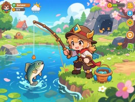 星露谷物语春季鱼王捕捉全流程：从天气预报观察到矿湖具体坐标，一步步教你征服最难鱼王