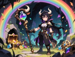 暗黑三彩虹魔药用途详解：牧牛杖制作核心材料，彩虹关隐藏宝藏与稀有装备掉落指南