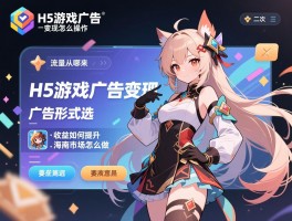 H5游戏广告变现怎么操作，广告形式怎么选，流量从哪来，收益如何提升，海外市场怎么做