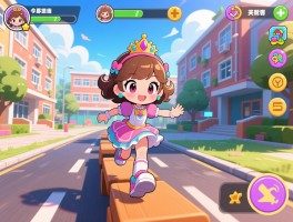 迷你小公主跑酷高分通关攻略校园关卡服装收集与技巧详解