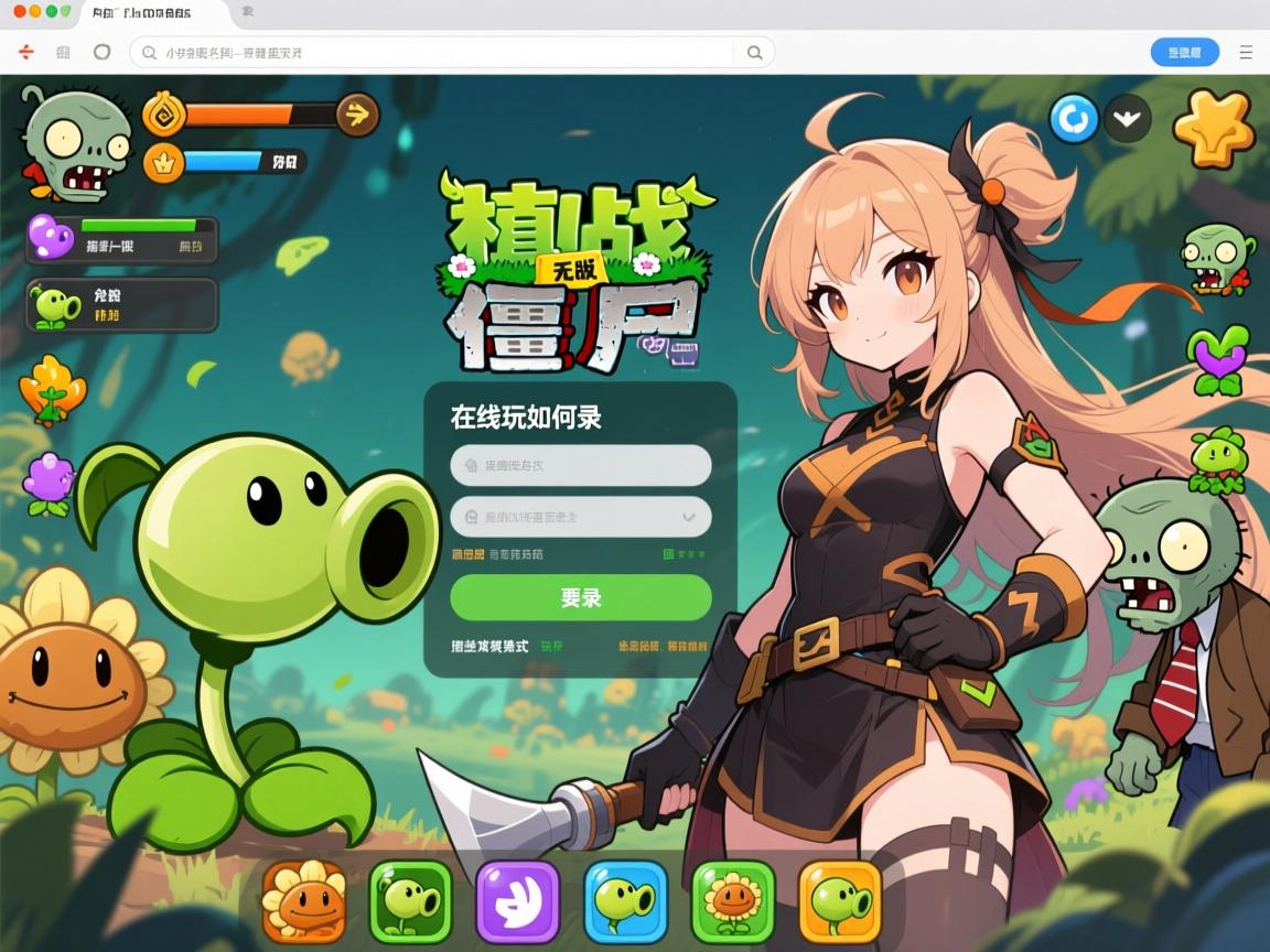 网页版游戏在线玩植物大战僵尸,无敌版是什么,小游戏有哪些模式,在线玩如何登录 网页版游戏在线玩植物大战僵尸,无敌版是什么,小游戏有哪些模式,在线玩如何登录