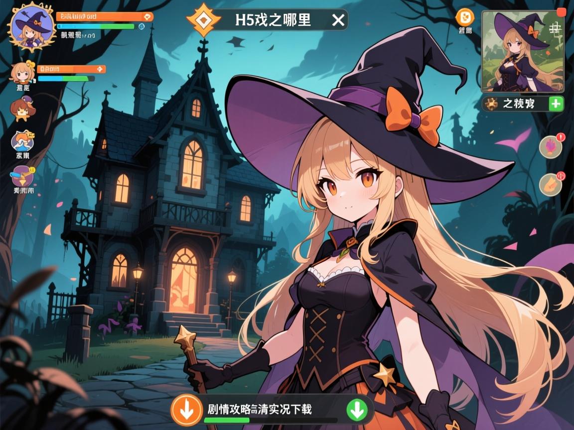H5游戏魔女之馆视频哪里找,剧情攻略怎么看,高清实况如何下载 H5游戏魔女之馆视频哪里找,剧情攻略怎么看,高清实况如何下载