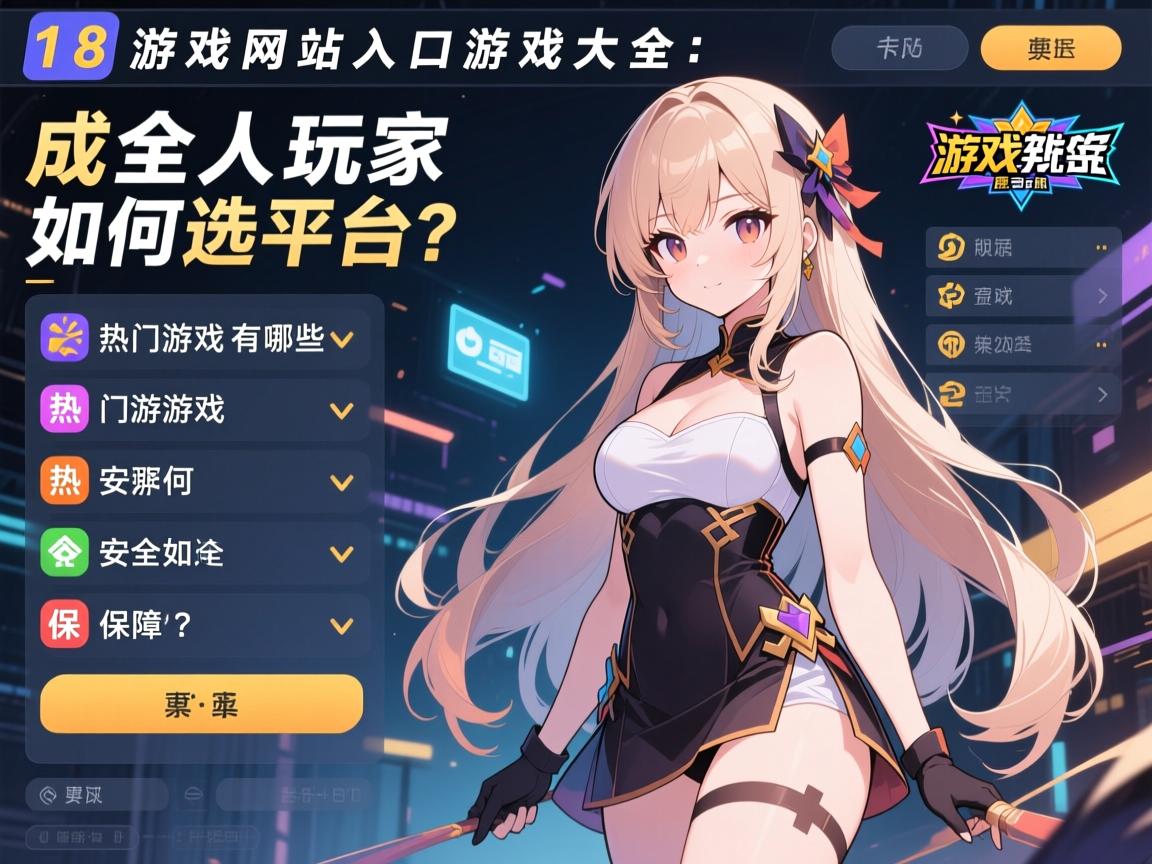 18游戏网站入口游戏大全:成人玩家如何选平台,热门游戏有哪些,安全如何保障? 18游戏网站入口游戏大全:成人玩家如何选平台,热门游戏有哪些,安全如何保障?