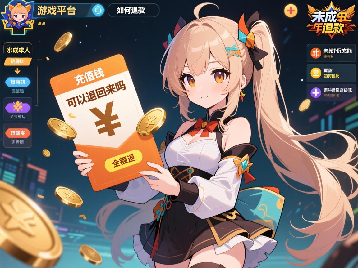 游戏平台充值的钱可以退回来吗,未成年人充值如何退款,退款流程有哪些,哪些情况能全额退 游戏平台充值的钱可以退回来吗,未成年人充值如何退款,退款流程有哪些,哪些情况能全额退
