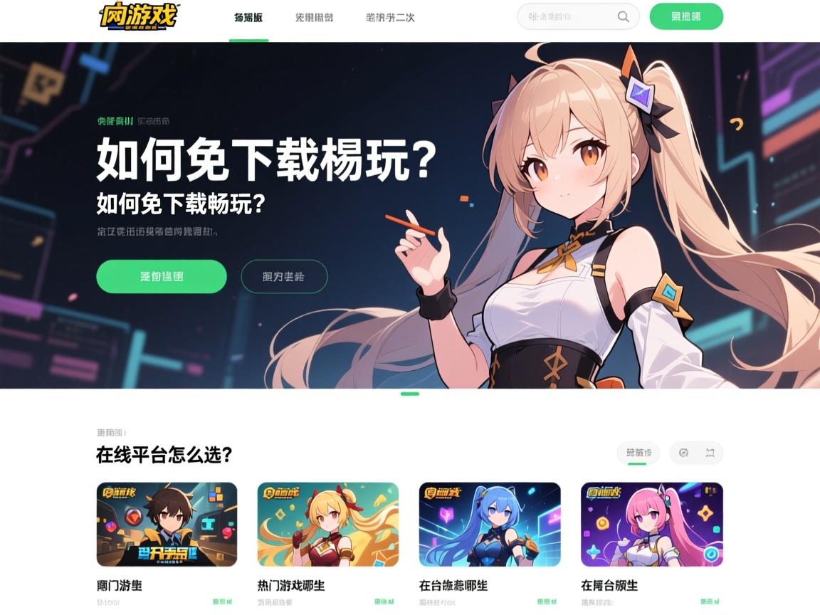网页版游戏在线玩终极指南:如何免下载畅玩?热门游戏有哪些?在线平台怎么选? 网页版游戏在线玩终极指南:如何免下载畅玩?热门游戏有哪些?在线平台怎么选?