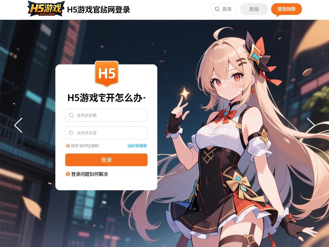 H5游戏官方网站登录页面打不开怎么办,H5游戏官网如何注册账号,登录问题如何解决 H5游戏官方网站登录页面打不开怎么办,H5游戏官网如何注册账号,登录问题如何解决