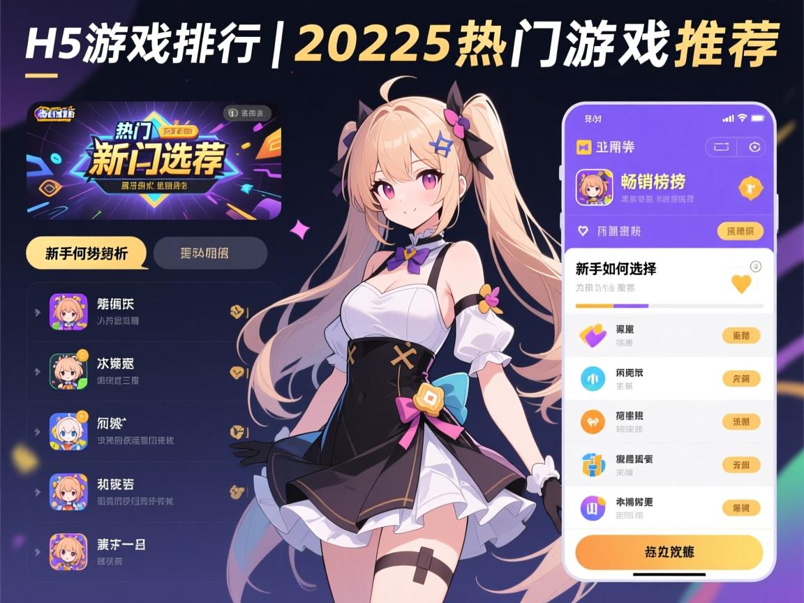 H5游戏排行丨2025热门游戏推荐,新手如何选择,畅销榜趋势解析 H5游戏排行丨2025热门游戏推荐,新手如何选择,畅销榜趋势解析