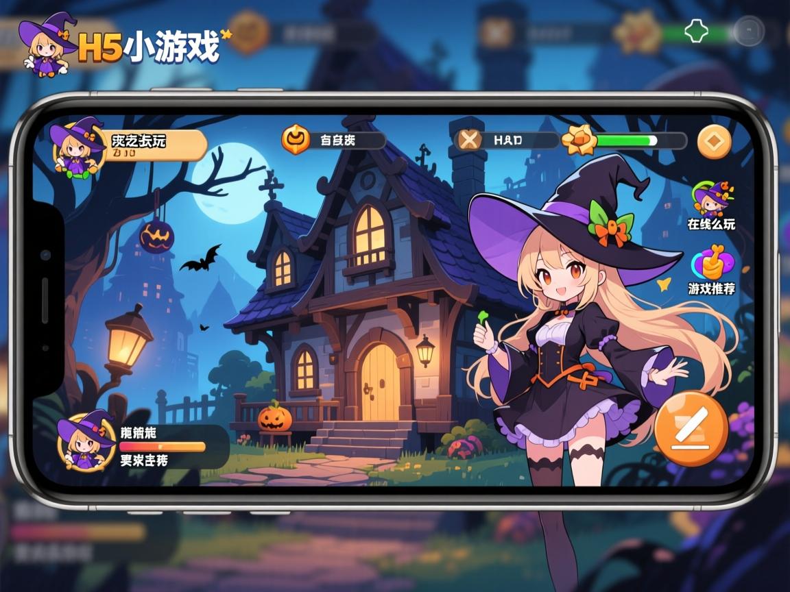 H5小游戏魔女之馆在线怎么玩,手机能直接玩吗,有哪些魔女题材游戏推荐 H5小游戏魔女之馆在线怎么玩,手机能直接玩吗,有哪些魔女题材游戏推荐