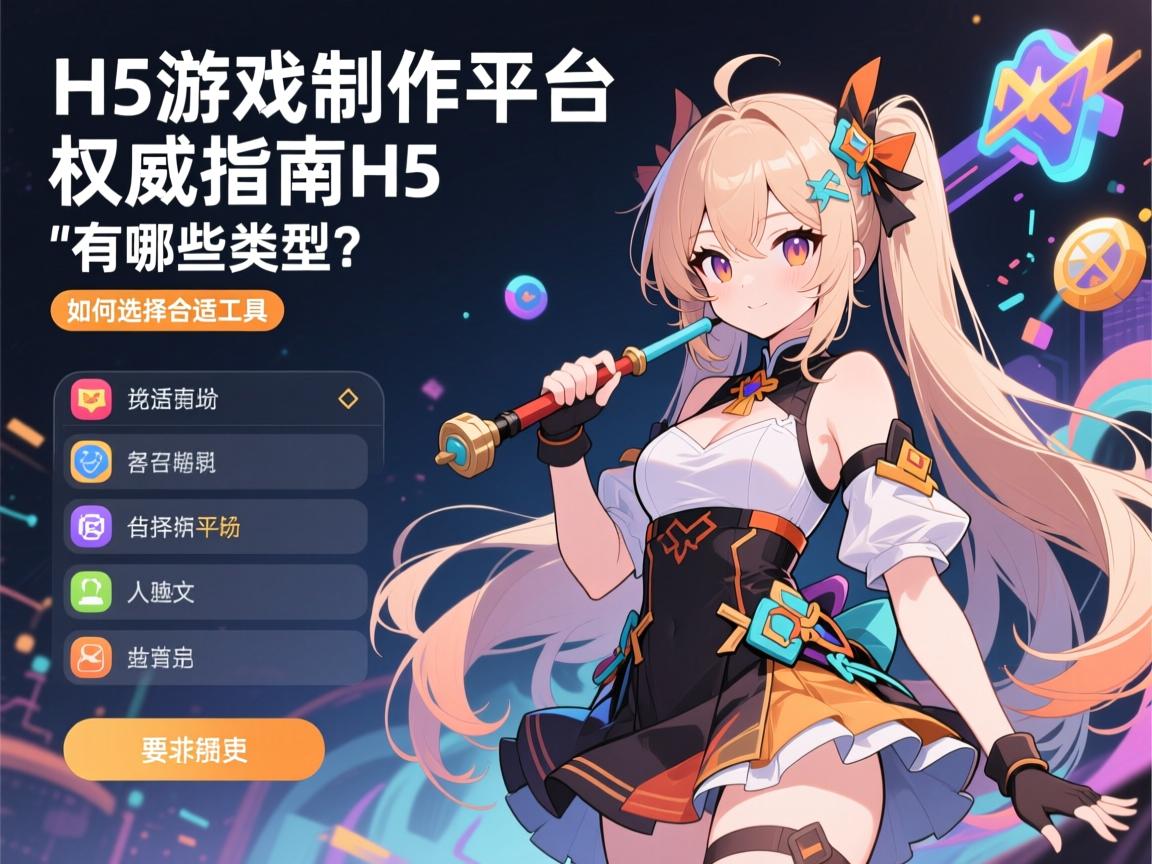H5游戏制作平台权威指南,H5游戏平台有哪些类型,如何选择合适工具 H5游戏制作平台权威指南,H5游戏平台有哪些类型,如何选择合适工具