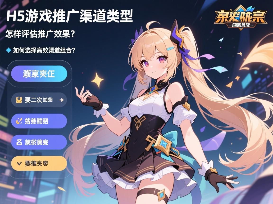 H5游戏推广渠道有哪些类型,如何选择高效渠道组合,怎样评估推广效果? H5游戏推广渠道有哪些类型,如何选择高效渠道组合,怎样评估推广效果?