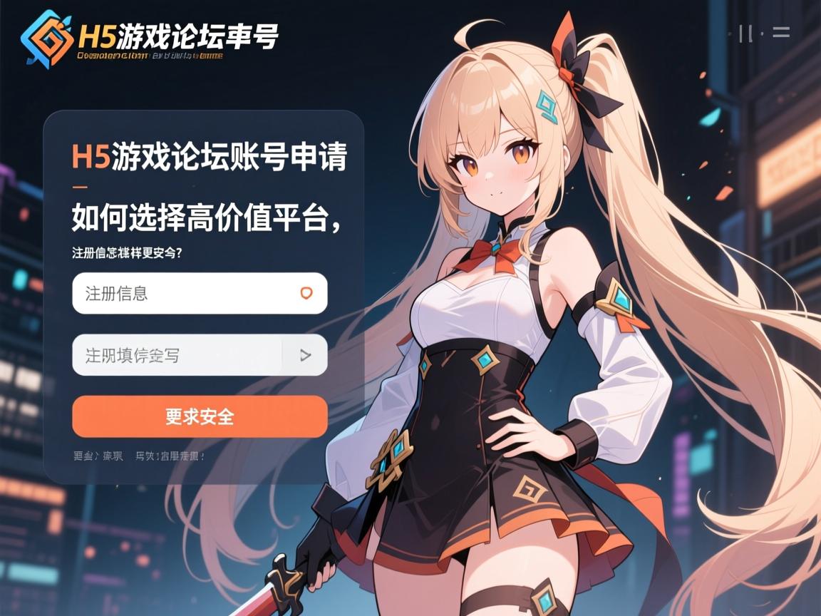 H5游戏论坛账号申请,如何选择高价值平台,注册信息怎样填写更安全? H5游戏论坛账号申请,如何选择高价值平台,注册信息怎样填写更安全?