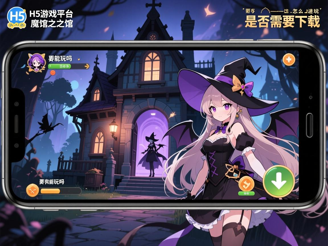 H5游戏平台魔女之馆怎么进入,手机能玩吗,是否需要下载 H5游戏平台魔女之馆怎么进入,手机能玩吗,是否需要下载