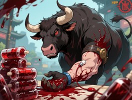 血牛,现实卖血违法吗,游戏里怎么堆血量,反伤流怎么玩