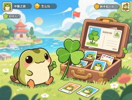 旅行青蛙中国之旅怎么玩,新手如何入门,三叶草怎么获得,明信片如何收集
