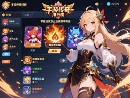 手游传奇排行榜丨哪些游戏最火,零氪玩家怎么选,高爆率有哪些