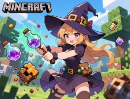 我的世界女巫怎么打,生成条件是什么,掉落物品有哪些,防御药水怎么应对