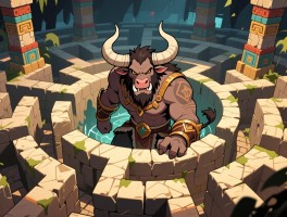 米诺陶诺斯，牛头人是怎么诞生的,迷宫真的存在吗,神话背后有什么历史真相