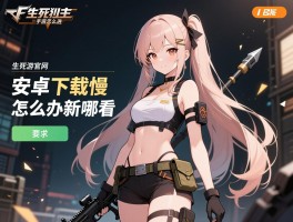 生死狙击手游官网怎么进,安卓下载慢怎么办,最新活动在哪看