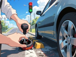 手动挡停车正确步骤,坡道怎么停不溜车,等红灯时该挂什么挡,先熄火还是先拉手刹