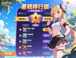 游戏排行榜最新版,哪些游戏收入最高,暑期档谁表现最佳