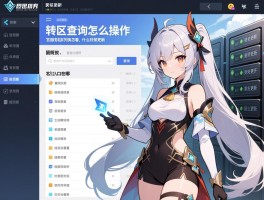 转区查询怎么操作,官网入口在哪,服务器列表怎么看,什么时候更新