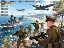 战争类游戏,二战题材有哪些,海陆空三军如何联动？