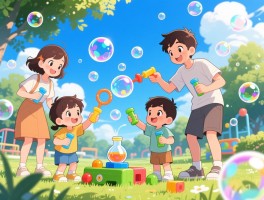冒泡游戏亲子互动与教育价值,泡泡游戏科学原理是什么,户外活动如何组织,家庭简单玩法
