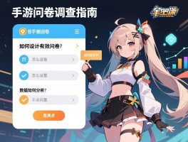 手游问卷调查指南，如何设计有效问卷，问题怎么设置，数据如何分析