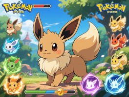 精灵宝可梦伊布攻略,伊布怎么进化所有形态,伊布在哪里抓,伊布技能怎么搭配