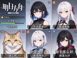 明日方舟角色大全，干员职业怎么分类，最强角色是谁，新手练什么好