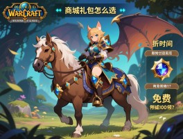 魔兽世界商城礼包怎么选？坐骑打折时间，时光徽章作用，免费物品如何领？