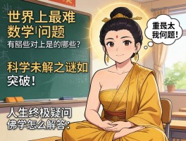 世界上最难的数学问题有哪些,科学未解之谜如何突破,人生终极疑问佛学怎么解答？