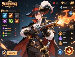 火枪手攻略丨技能怎么加点,装备如何选择,团队定位是什么