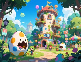 怪奇公园攻略丨奇趣蛋壳公园怎么玩,梦核公园打卡点,怪楼奇园门票价格