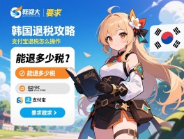 韩国退税攻略,退税条件是什么,能退多少税,支付宝退税怎么操作