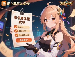 淘手游怎么卖号,卖号流程具体分几步,挂上去后多久能卖出？