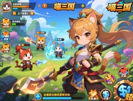 喵三国游戏全面攻略与技巧分享，喵三国角色养成和战斗策略详解，提供最新兑换码和更新通知