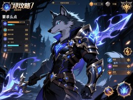 暗夜之狼攻略,技能怎么加点,装备如何选择,实战技巧有哪些