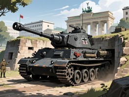 坦克碉堡：二战德军如何改造炮塔,黑豹坦克碉堡怎么防守柏林,现代还有哪些应用