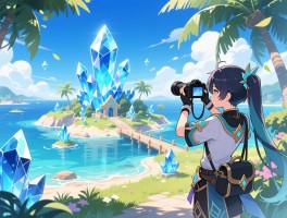 水晶岛拍照打卡全攻略，最佳摄影点位与光线时间分析指南